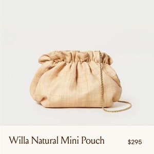 NWOT Loeffler Randall clutch